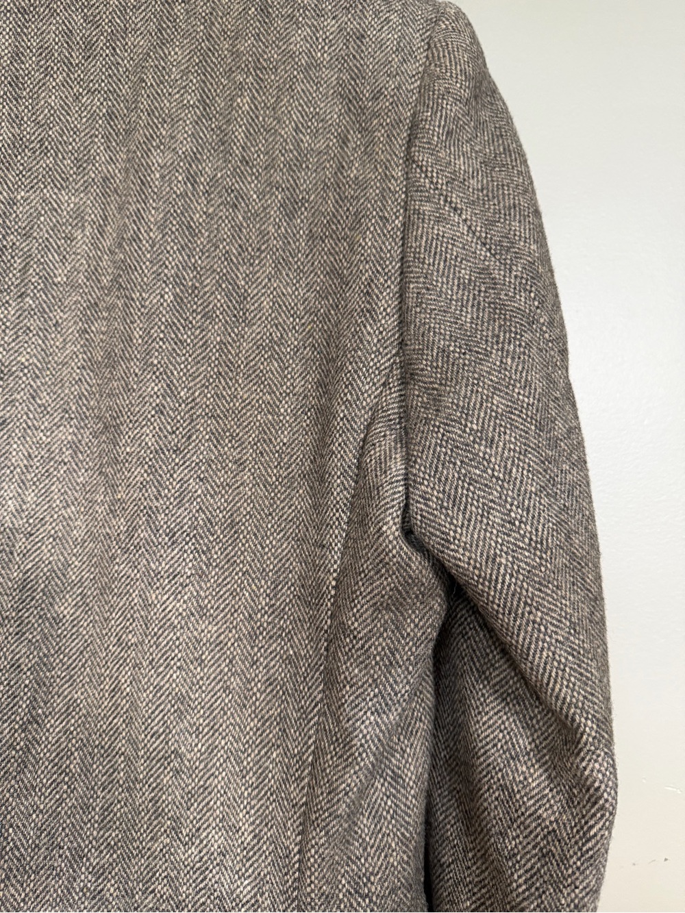 Vintage Yves Saint Laurent Pour Homme Wool Herringbone Blazer Men’s 42 - Picture 12 of 12
